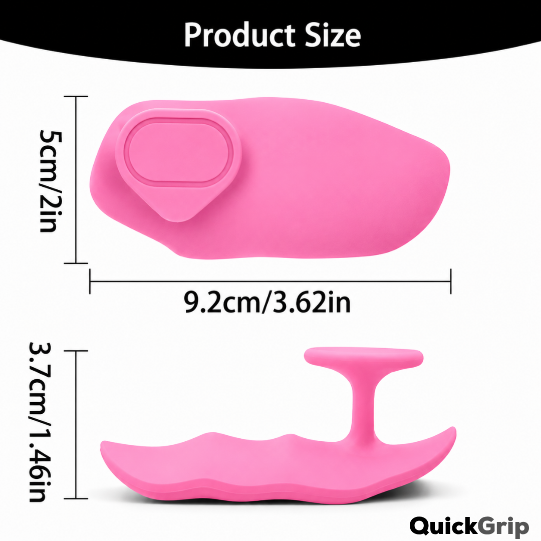 QuickGrip - Grips + Stainless Steel Shaker + Gym Towel