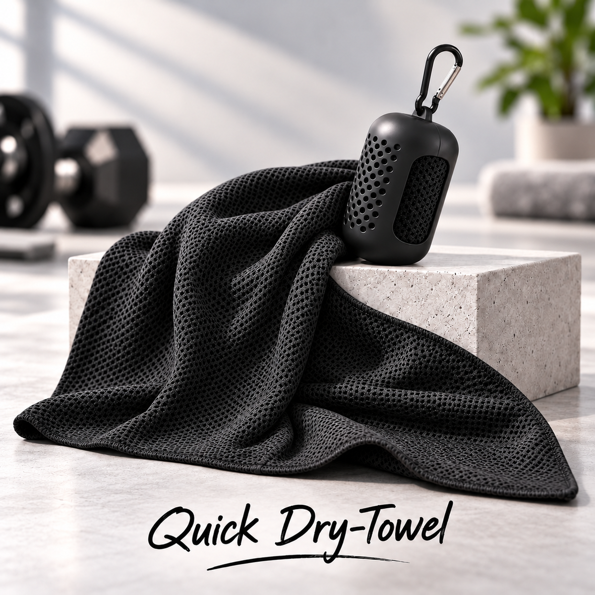 QuickGrip - Grips + Stainless Steel Shaker + Gym Towel
