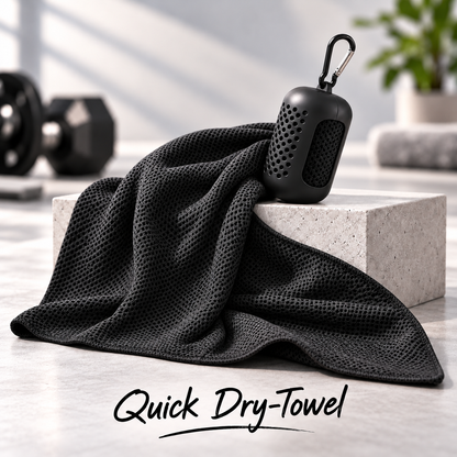 QuickGrip - Grips + Stainless Steel Shaker + Gym Towel